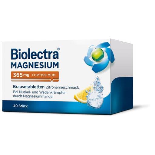 BIOLECTRA Magnesium 365 mg fortissimum lemon - UKDorf