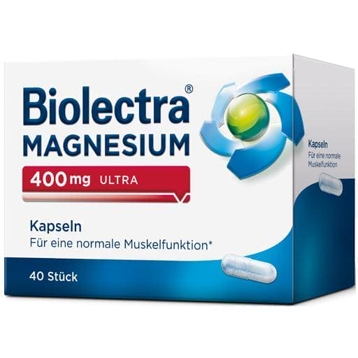 BIOLECTRA Magnesium 400 mg ultra capsules - UKDorf