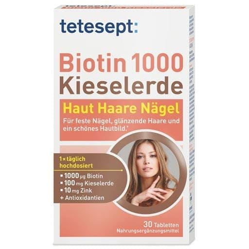 Biotin 1000 silica film-coated tablets - UKDorf