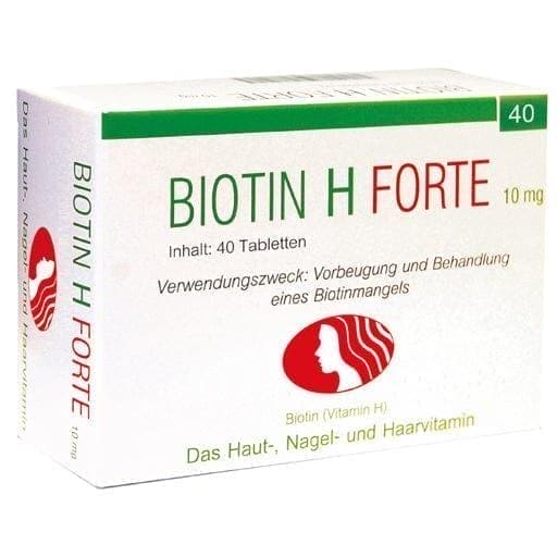 BIOTIN H forte tablets, vitamin H - UKDorf