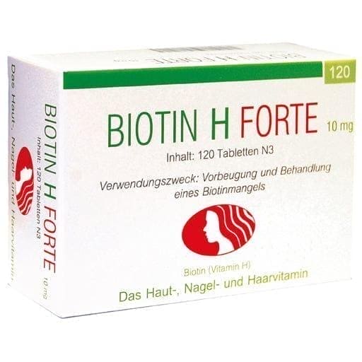 BIOTIN H forte tablets, vitamin H - UKDorf