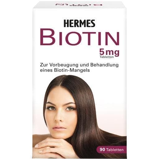 Biotin supplement, biotin benefits, BIOTIN HERMES 5 mg tablets - UKDorf