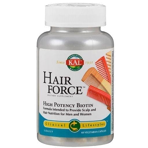 Biotin, vitamins, gotu kola, PABA, HAIR FORCE capsules - UKDorf