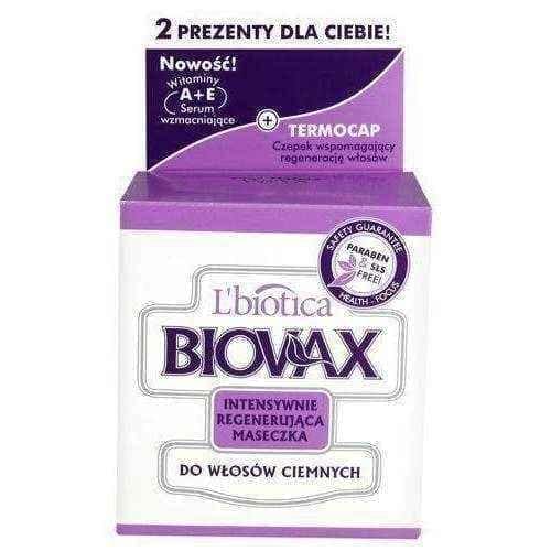 BIOVAX Mask dark hair 250ml UK