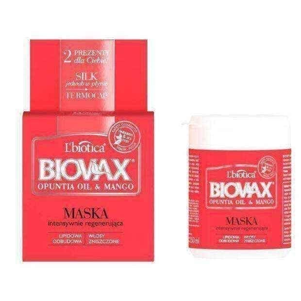 BIOVAX Opuntia Oil & Mango mask Intensive Repair 250g UK