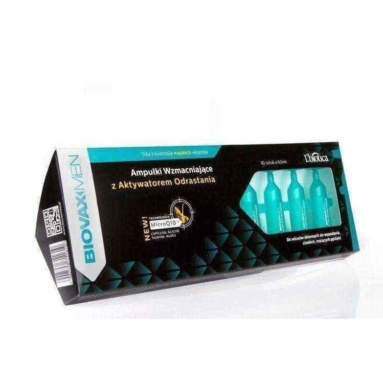 BIOVAXMEN ampoules enhancing the regrowth activator x 6.5ml x 10 ampoules UK