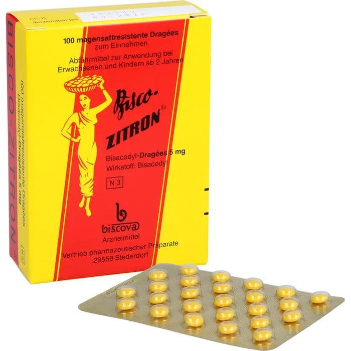 BISCO-ZITRON, bisacodyl, gastro-resistant dragees - UKDorf