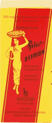 BISCO-ZITRON, bisacodyl, gastro-resistant dragees - UKDorf
