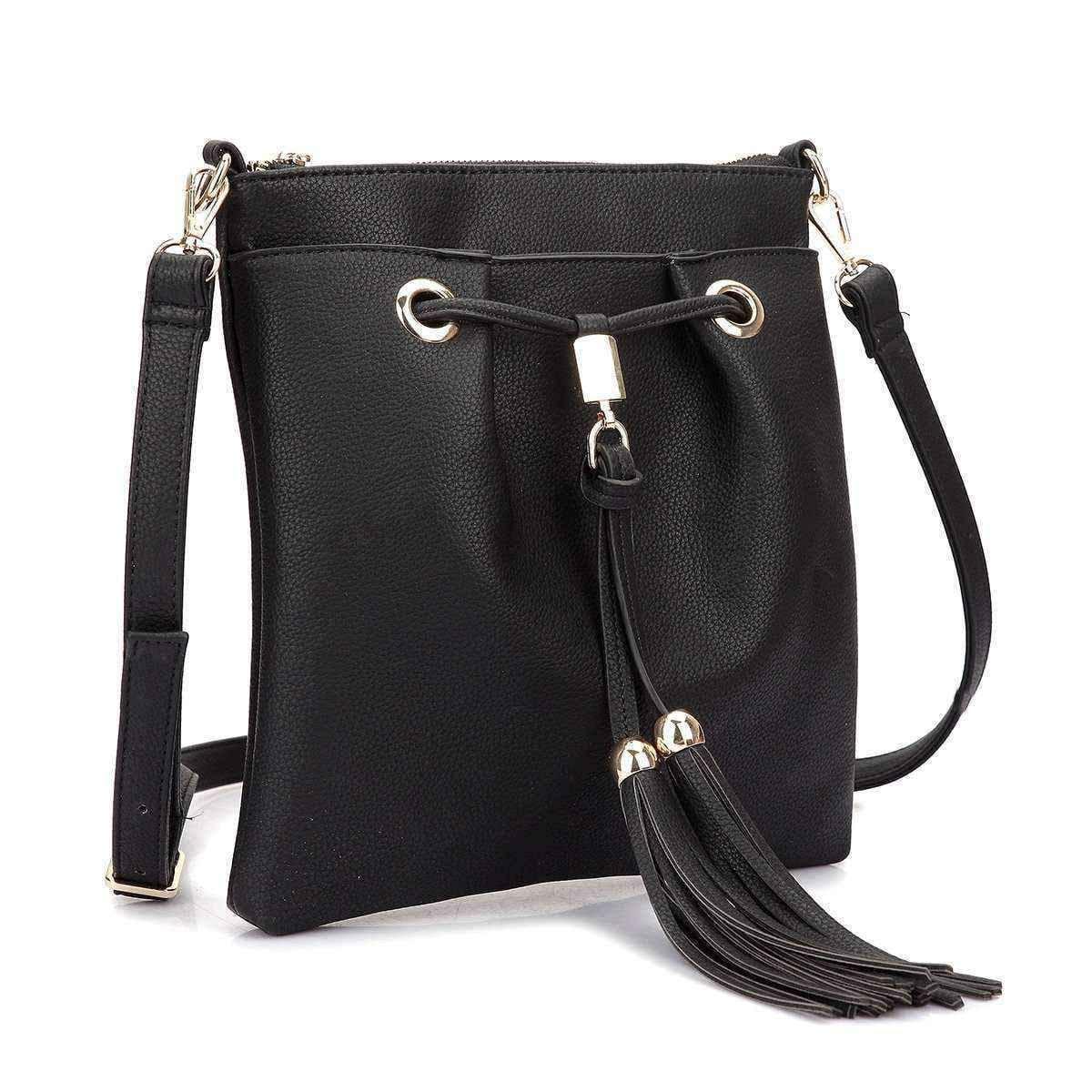 Black crossbody handbag UK