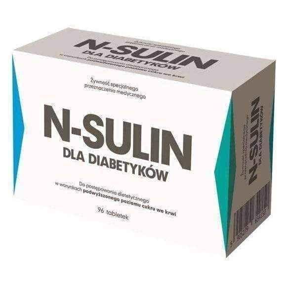 Blood sugar levels, N-Sulin UK