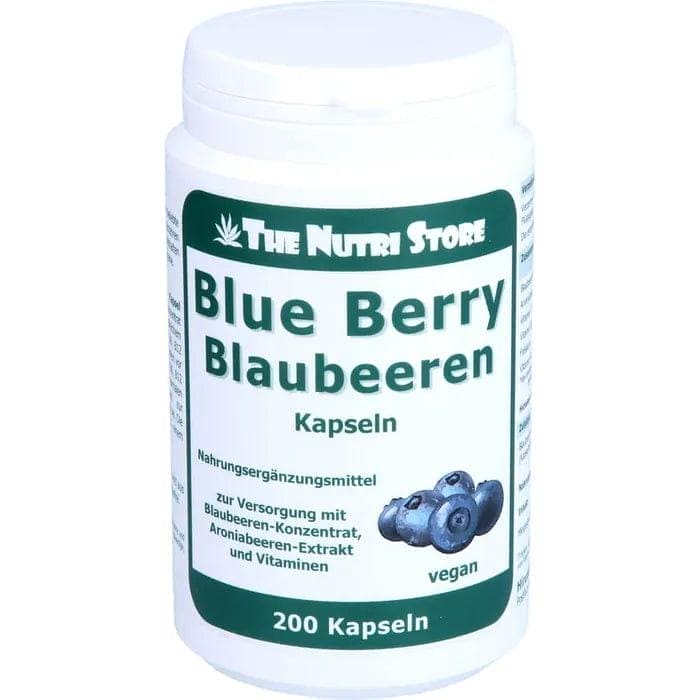 BLUE BERRY, blueberry, capsules 200 pcs, blueberry concentrate - UKDorf