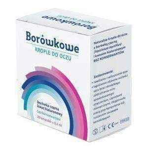 Blueberry eye drops 0.4ml vials x 20, bilberry for eyes UK