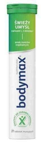 Bodymax Fresh Mind x 20 effervescent tablets UK