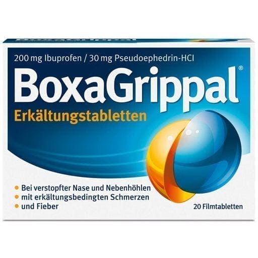 BOXAGRIPPAL cold and flu tablets UK
