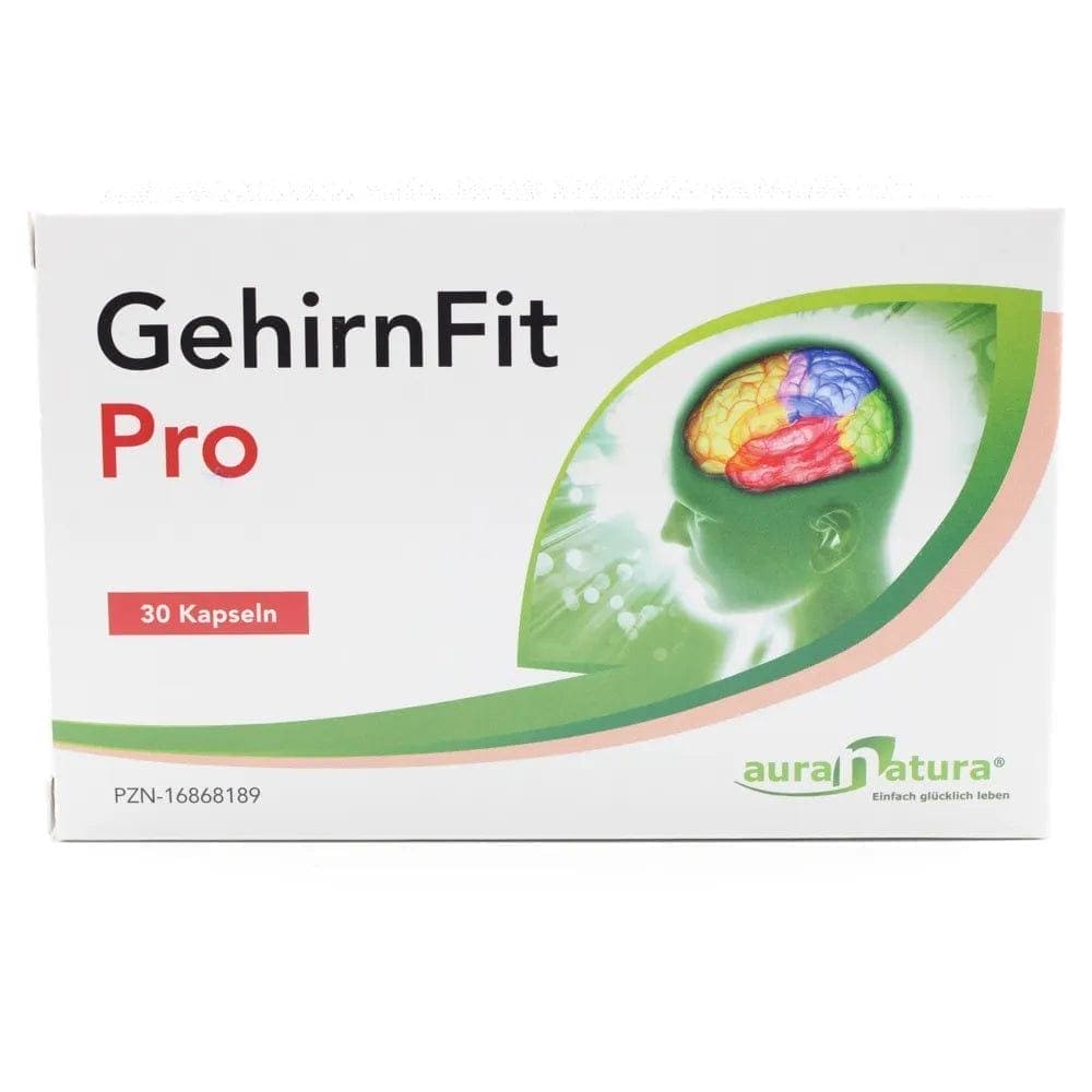 BRAIN FIT PRO, astaxanthin, L-tyrosine, L-serine, phosphatidylcholine, siberian ginseng benefits - UKDorf