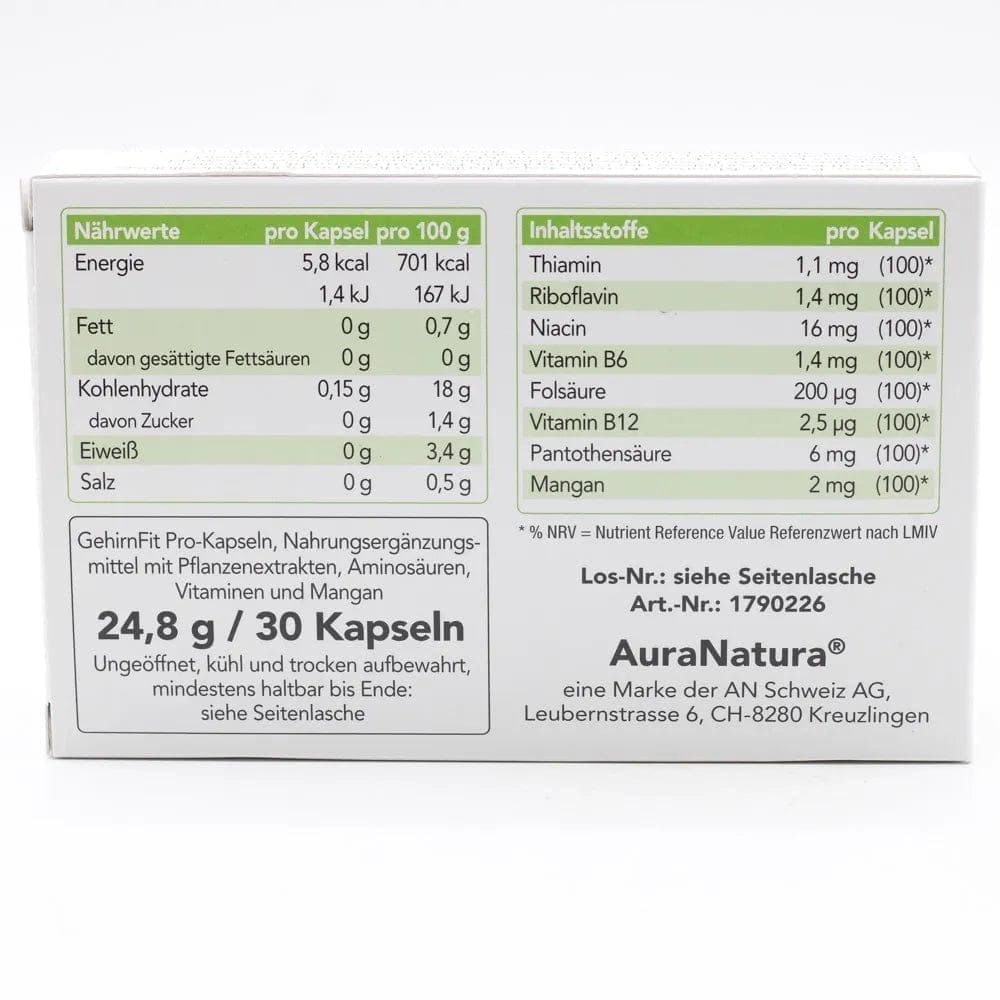 BRAIN FIT PRO, astaxanthin, L-tyrosine, L-serine, phosphatidylcholine, siberian ginseng benefits - UKDorf