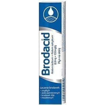 Brodacit liquid, plantar wart removal UK