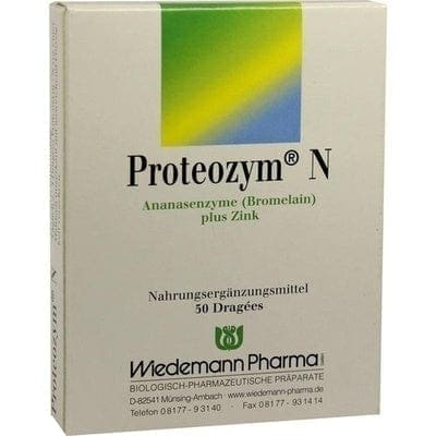 Bromelain uses, pineapple enzyme, zinc, PROTEOZYME N dragees - UKDorf