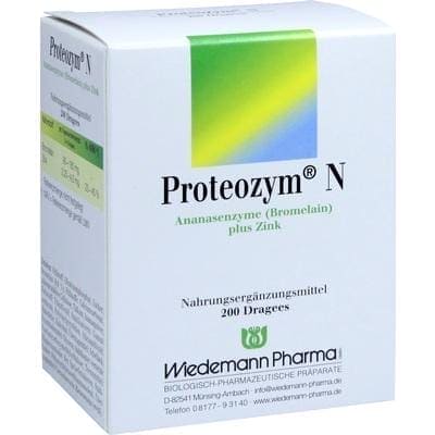Bromelain uses, pineapple enzyme, zinc, PROTEOZYME N dragees - UKDorf