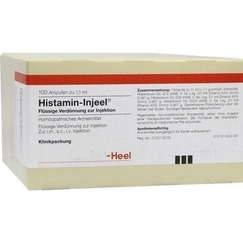 Bronchial asthma, gastritis, duodenitis, HISTAMINE Injeel ampoules - UKDorf