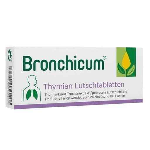 BRONCHICUM Thyme cough lozenges 20 pc