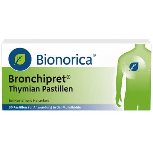 BRONCHIPRET thyme pastilles - UKDorf