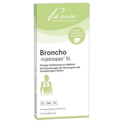 BRONCHO, coughing and convulsions ampoules UK