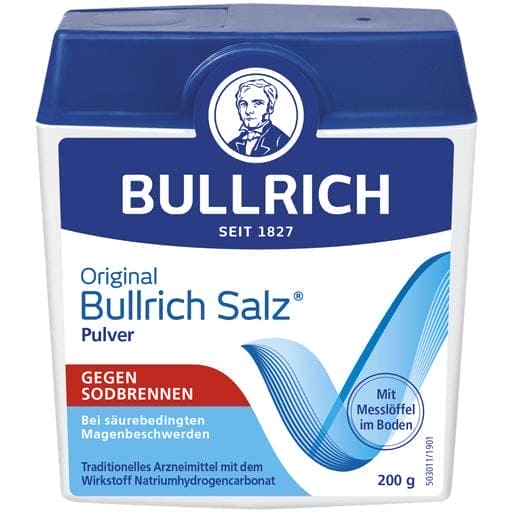 Bullrich's salt powder, heartburn and acid-related stomach problems - UKDorf
