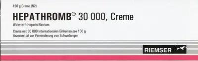 Buy uk sodium heparin, Heparin, HEPATHROMB Cream 30,000 - UKDorf