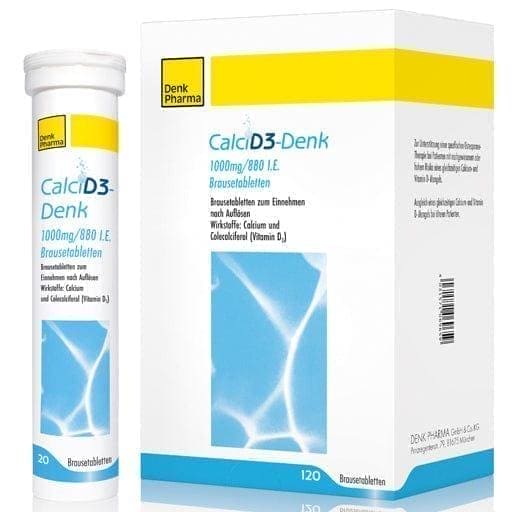 CALCI D3-Denk, calcium and vitamin D deficiencies, Colecalciferol - UKDorf
