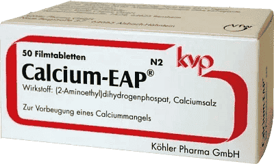 CALCIUM EAP gastro-resistant tablets UK