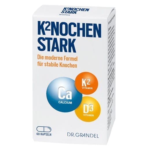 Calcium, vitamin D3 and vitamin K2, K2NOCHENSTRONG Capsules - UKDorf