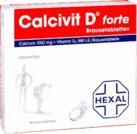 CALCIVIT D forte effervescent, natural treatment for osteoporosis, vitamin d3 and calcium - UKDorf
