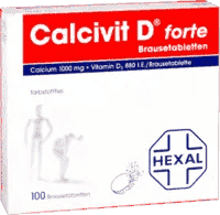 CALCIVIT D forte effervescent, natural treatment for osteoporosis, vitamin d3 and calcium - UKDorf