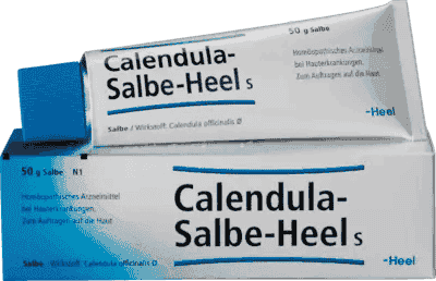 CALENDULA officinalis OINTMENT Heel S, poor wound healing, skin diseases - UKDorf