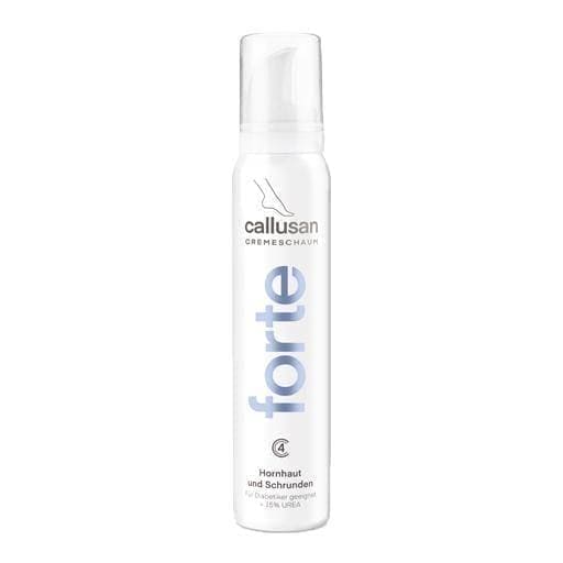 CALLUSAN Forte skin calluses and cracks cream foam UK
