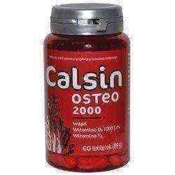 Calsin Osteo 2000 x 60 tablets, skeletal system