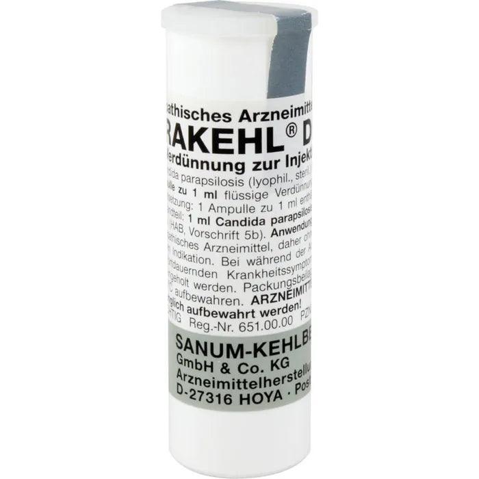 Candida parapsilosis, PEFRAKEHL ampoules D 6 - UKDorf