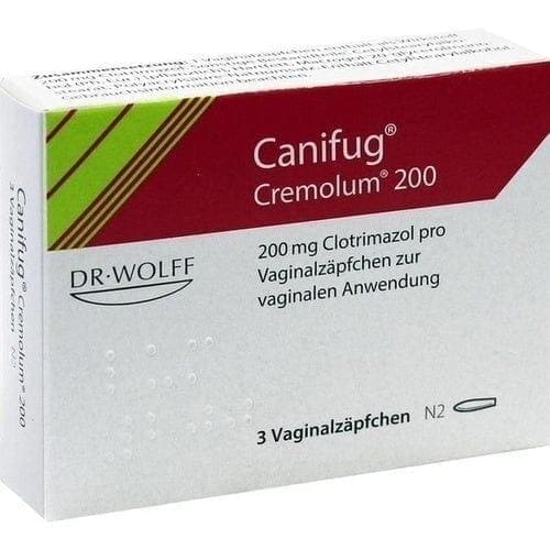CANIFUG Cremolum 200 vaginal suppositories, treatments for yeast infection around vagina - UKDorf