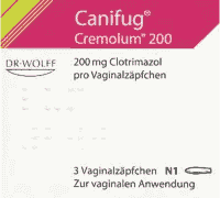 CANIFUG Cremolum 200 vaginal suppositories, treatments for yeast infection around vagina - UKDorf