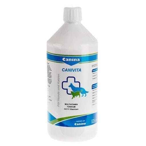 CANIVITA liquid vet. 11 essential vitamins for dogs, cats