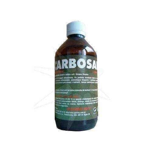 CARBOSAL syrup flavored cola - activated charcoal UK