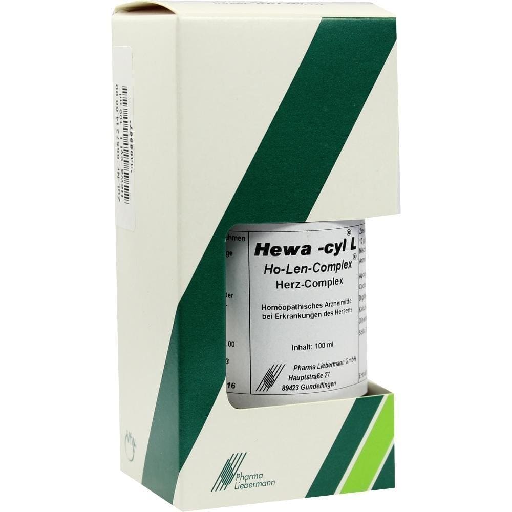 Cardiac insufficiency treatment, HEWA-CYL L Ho-Len-Complex drops - UKDorf