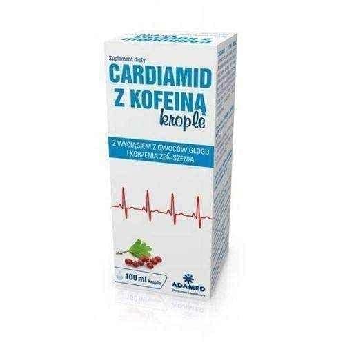 CARDIAMID with caffeine drops, chronic fatigue syndrome UK