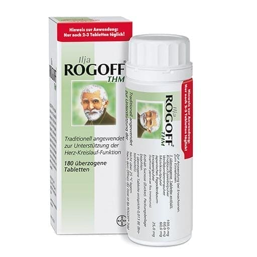 Cardiovascular system, ILJA ROGOFF THM coated tablets - UKDorf