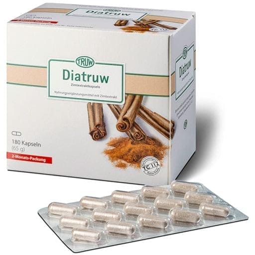 Cassia cinnamon bark, DIATRUW cinnamon extract capsules - UKDorf