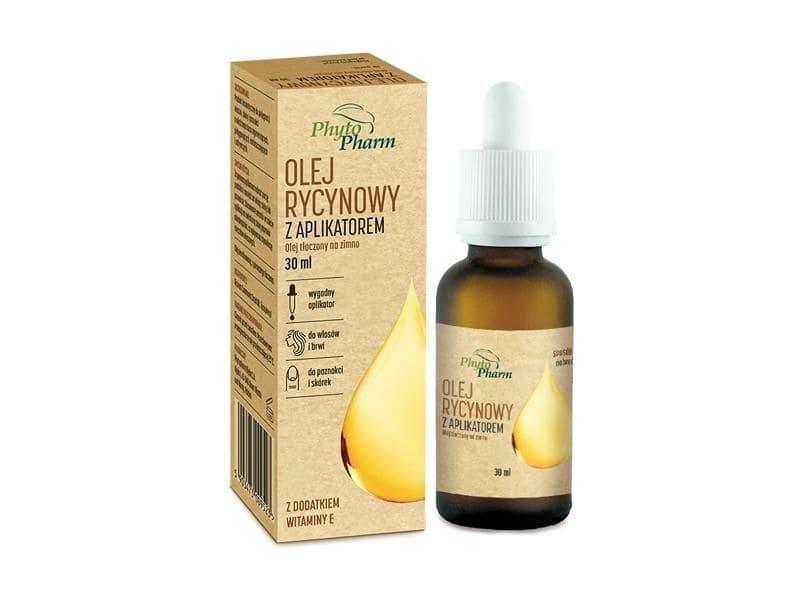 Castor oil with vitamin E with applicator - UKDorf