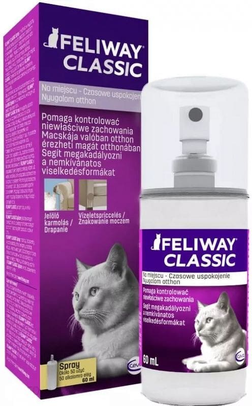 Cat pheromone spray, Feliway Classic - UKDorf