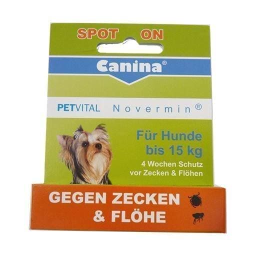 Cat repellent, DOG PETVITAL Novermin liquid for dogs up to 15 kg UK