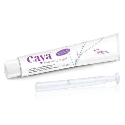 CAYA diaphragm and natural contraceptive gel UK, lactic acid UK